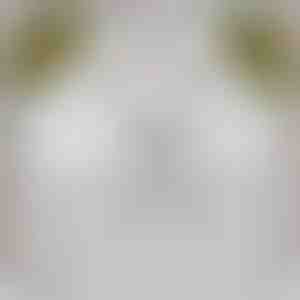 Gelinime – Zirkon kristalli 14 ayar beyaz altın kolye EVELYN