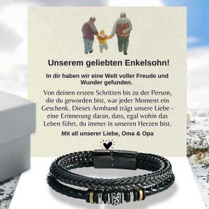 Von den Großeltern an den Enkel | COLT_LEATHERBRACELET
